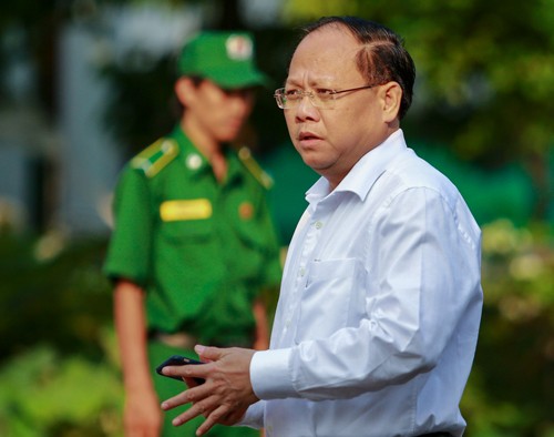 Ông Tất Thành Cang - Phó bí thư thường trực Thành ủy TP HCM. Ảnh: Thành Nguyễn/VnExpress