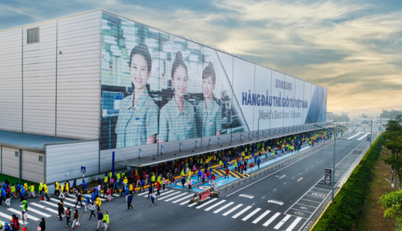Nhà máy Samsung tại Thái Nguyên