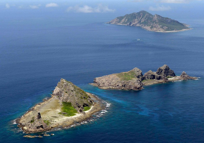 Quần đảo Senkaku/Điếu Ngư, nơi diễn ra tranh chấp chủ quyền gay gắt giữa Trung Quốc với Nhật Bản từ sau khi Nhật quốc hữu hóa quần đảo này năm 2012 (Ảnh: Dwnews).