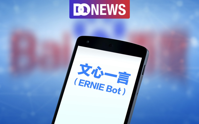 ERNIE Bot, ứng dụng tương tự ChatGPT của Trung Quốc sẽ bắt đầu hoạt động từ tháng 3 tới (Ảnh: DoNews).