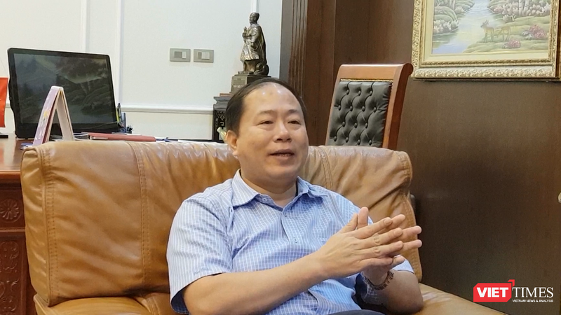 Chủ tịch HĐTV Tổng công ty đường sắt Việt Nam, Vũ Anh Minh.