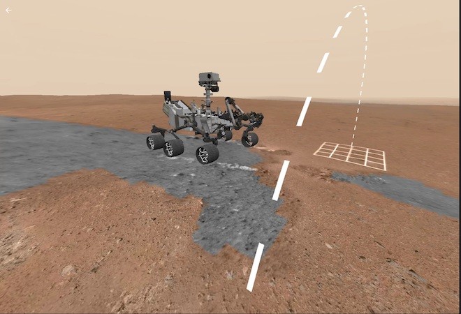 Robot thăm dò sao Hỏa Curiosity.
