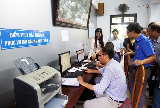 Hà Nội yêu cầu khẩn trương tích hợp dịch vụ công trực tuyến với Cổng dịch vụ công quốc gia (ảnh: Hạnh Nguyên)