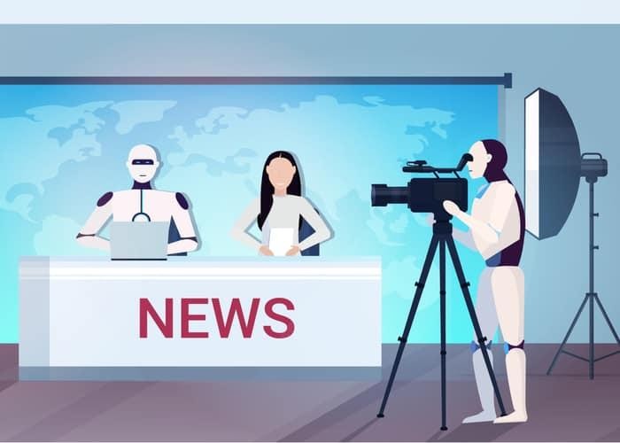 AI có thể giúp ngành báo chí tiết kiệm thời gian, tiền bạc cũng như công sức để các nhà báo có thể chuyên tâm vào việc sản xuất nội dung. Ảnh: European Journalism