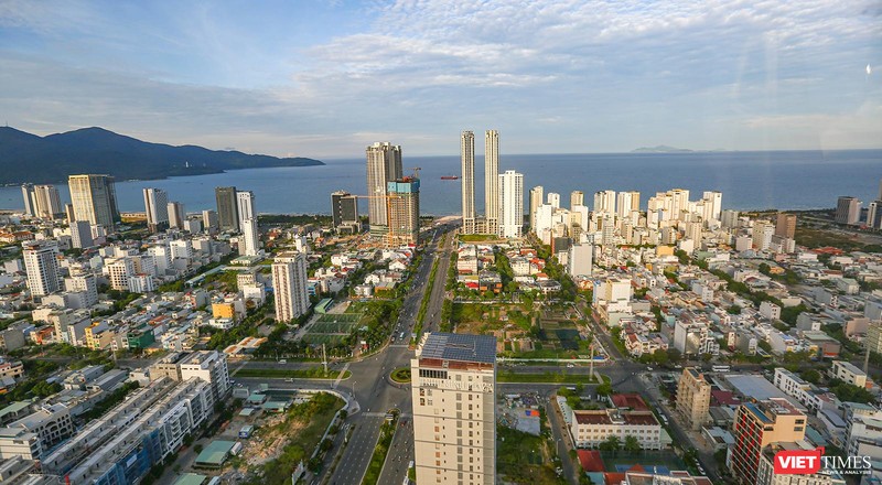Một góc đô thị ven biển Đà Nẵng