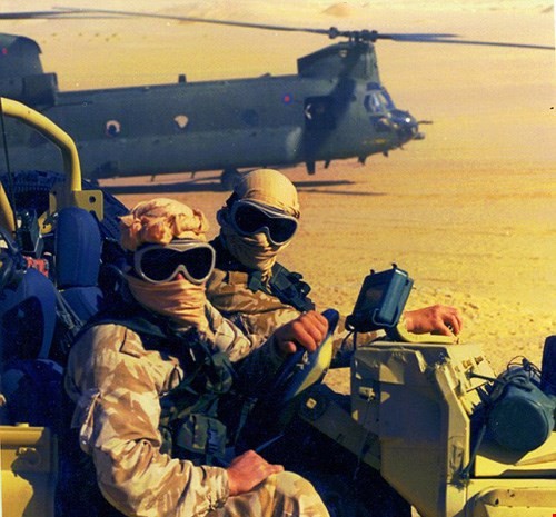 Đặc nhiệm Anh SAS thời gian qua đã sang Trung Đông truy lùng sát thủ "John thánh chiến" của IS - Ảnh: Bộ Quốc phòng Anh