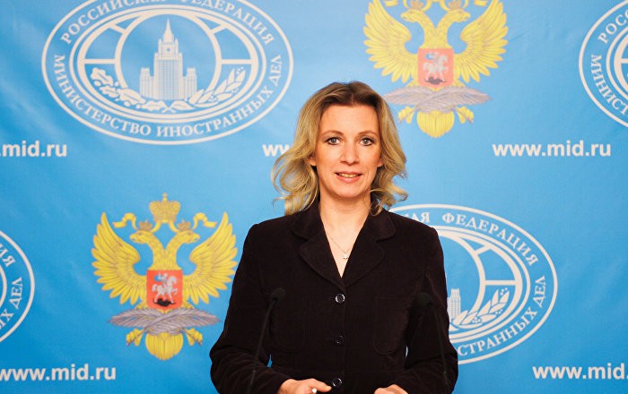 phát ngôn viên Bộ Ngoại giao Nga Maria Zakharova