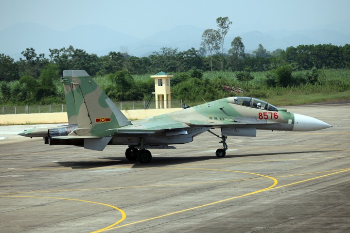 Chiến đấu cơ Su-30MK2 của không quân Việt Nam