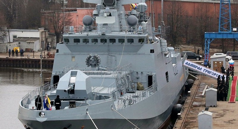 Khu trục hạm mới của hải quân Nga