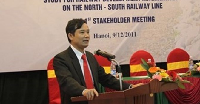Trần Quốc Đông, nguyên Phó tổng giám đốc Tổng Công ty Đường sắt Việt Nam.