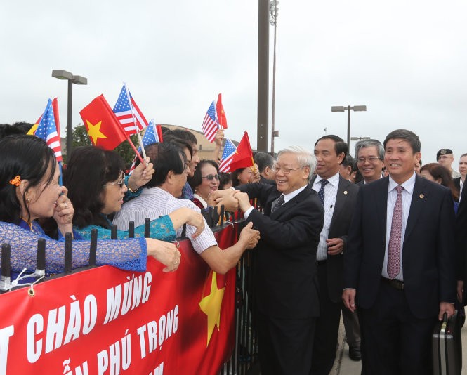 Tổng bí thư Nguyễn Phú Trọng thăm Hoa Kỳ