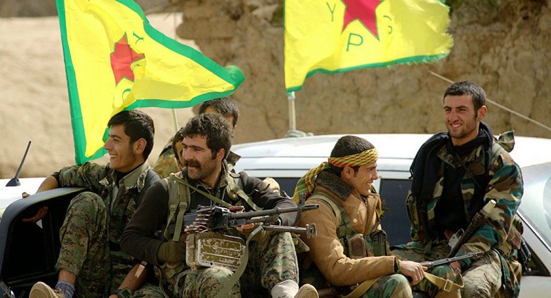 Lực lượng dân quân người Kurd thuộc Đơn vị bảo vệ Nhân dân YPG.
