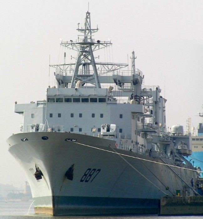 Tàu tiếp tế tổng hợp Type 903 Hải quân Trung Quốc (ảnh tư liệu)