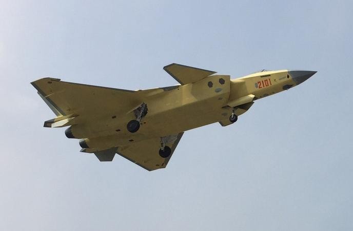 Máy bay chiến đấu tàng hình J-20 Trung Quốc. Ảnh: Thời báo Hoàn Cầu