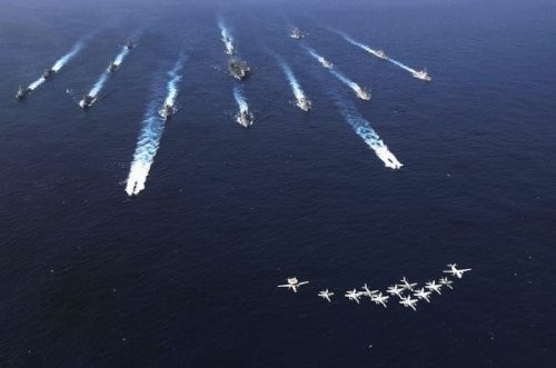 Hạm đội Hải quân Mỹ (ảnh tư liệu)