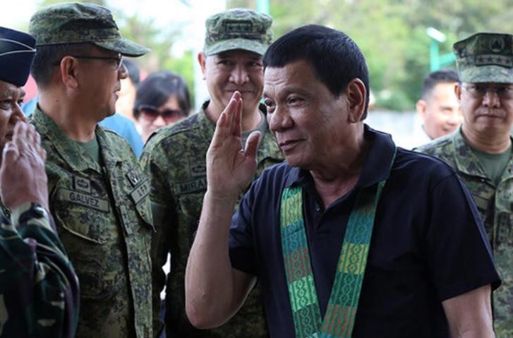 Tổng thống Philippines Rodrigo Duterte. Ảnh: Breaking News