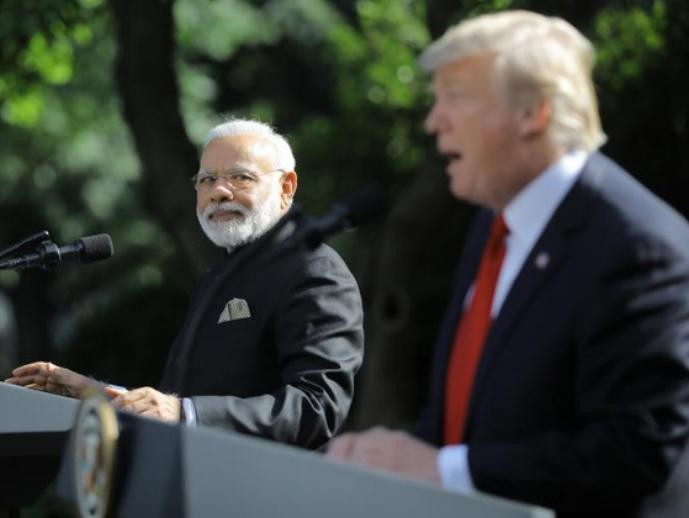 Từ ngày 25 - 26/6/2017, Thủ tướng Ấn Độ Narendra Modi tiến hành thăm Mỹ. Ảnh: Reuters