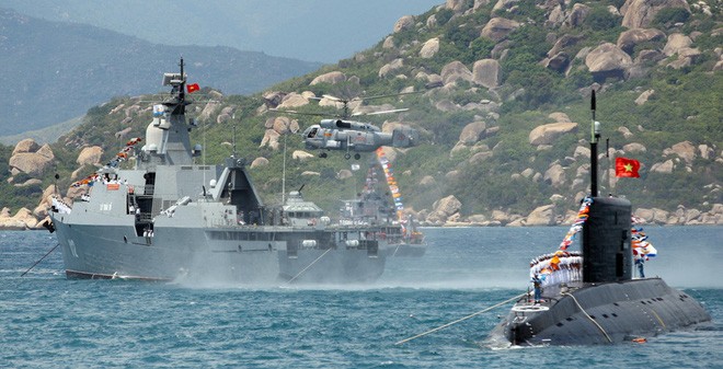 Tàu ngầm Kilo và chiến hạm Gepard 3.9 của hải quân Việt Nam là các loại vũ khí do Nga chế tạo