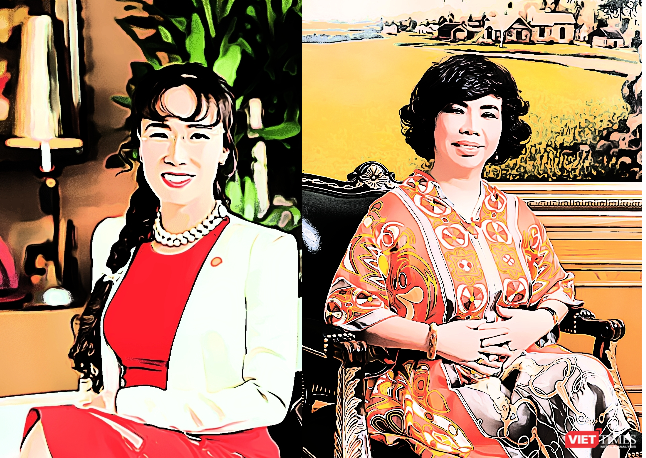 Bà Nguyễn Phương Thảo và bà Thái Hương