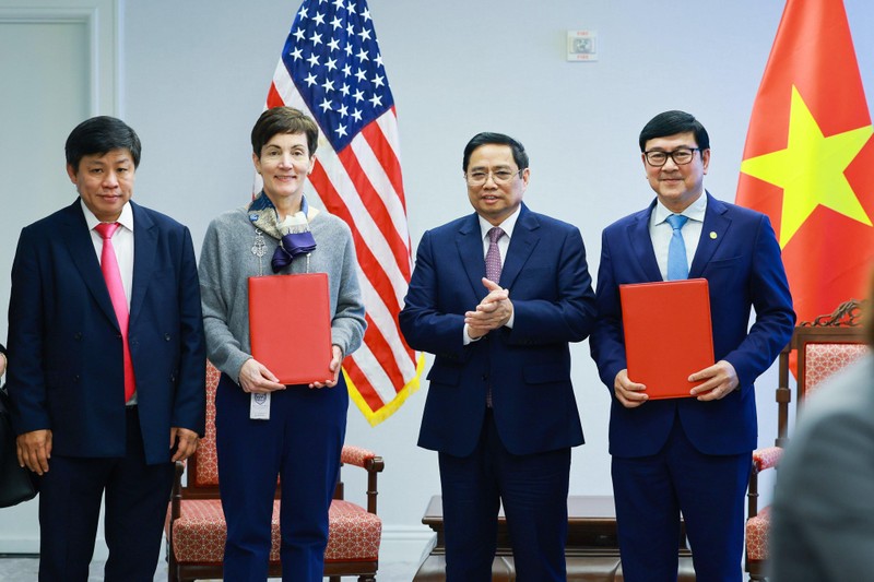 Sự kiện diễn ra nhân chuyến thăm chính thức Hoa Kỳ của Thủ tướng Chính phủ nước CHXHCN Việt Nam Phạm Minh Chính, dẫn đầu Đoàn đại biểu Việt Nam tham dự Hội nghị Cấp cao Đặc biệt Hoa Kỳ-ASEAN tại Washington D.C (Hoa Kỳ).