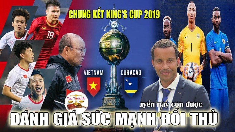 HLV Remko Bicentini và các học trò đã vô địch King's Cup 2019 (ảnh VietTimes)