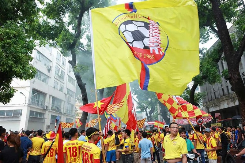  Nam Định còn có “sứ mệnh” làm cho chặng đua “về đích” V.League 2019 bớt đi sự tẻ nhạt. Ảnh NĐFC