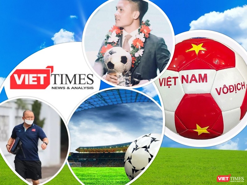 Sau khi vô địch AFF Cup và SEA Games, đội tuyển Việt Nam đã tính đến việc “ra biển lớn”. Ảnh VT