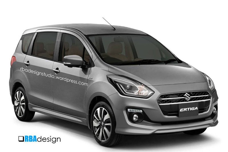 Suzuki Ertiga 2018 thế hệ mới bất ngờ lộ diện tại Ấn Độ ảnh 1 Ảnh dựng Suzuki Ertiga thế hệ mới