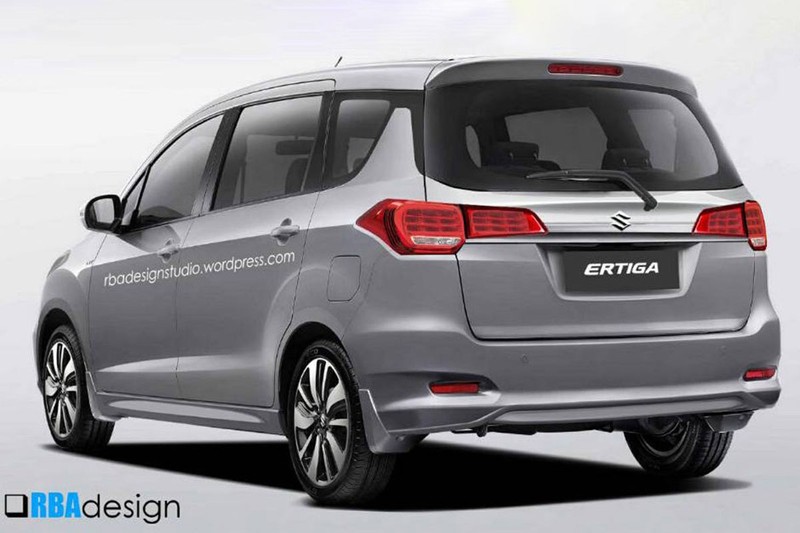 Suzuki Ertiga 2018 thế hệ mới bất ngờ lộ diện tại Ấn Độ ảnh 2 Ảnh dựng Suzuki Ertiga thế hệ mới