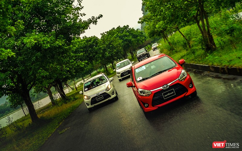 Toyota Wigo trở thành hiện tượng của thị trường xe Việt chỉ sau 1 tháng ra mắt.  (Ảnh: Ngô Minh)