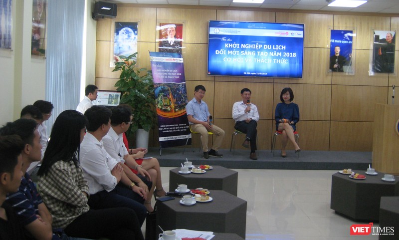 Một buổi tọa đàm về khởi nghiệp trong lĩnh vực du lịch tại Đại học Quốc gia Hà Nội