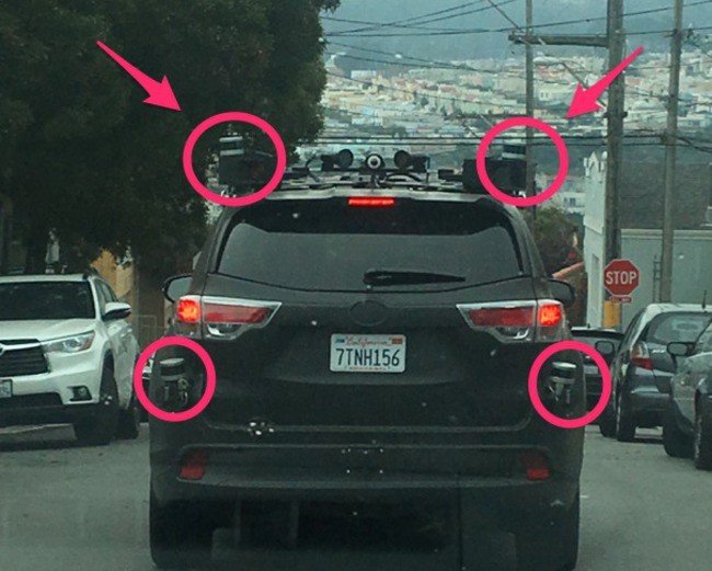 Toyota bí mật thử nghiệm xe tự lái? ảnh 3 Toyota bí mật thử nghiệm xe tự lái? ảnh 3