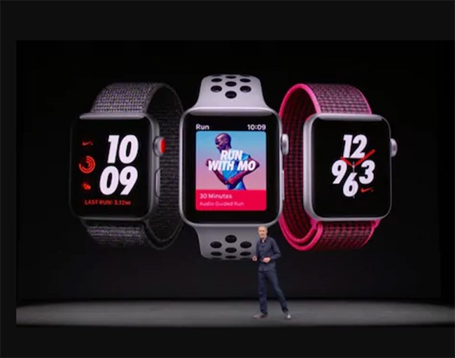 Đồng hồ Apple Watch 3 (ảnh: The Telegraph)