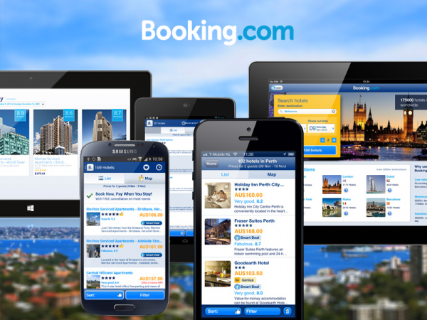 Booking.com là một website về du lịch khá nổi tiếng