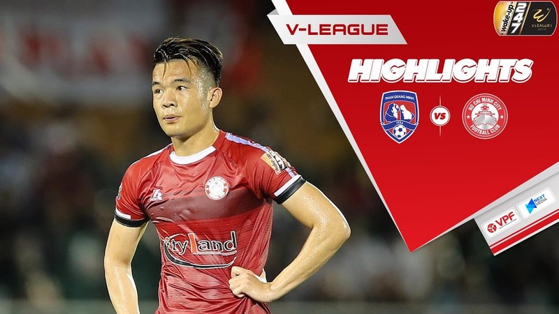 Hoàng Thịnh đã giúp TP.HCM duy trì ngôi đầu V.League