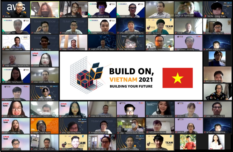 Livestream chung kết cuộc thi Build on, Vietnam 2021