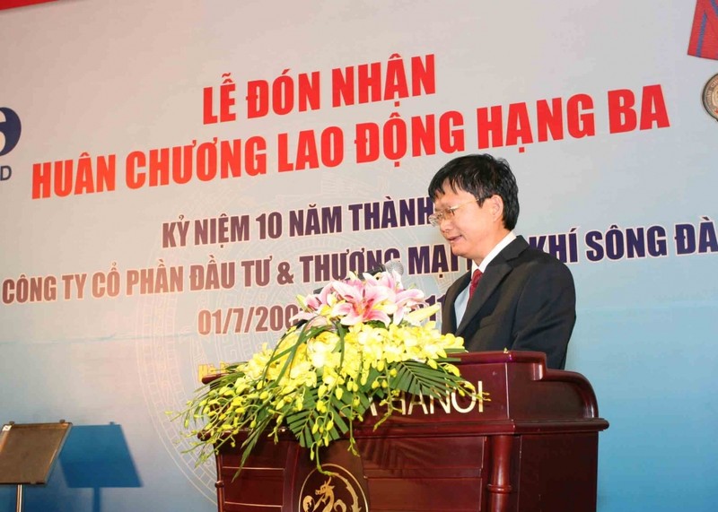 Lịch sử hình thành và phát triển của PVSD in đậm dấu ấn của ông Đinh Mạnh Thắng – em trai ông Đinh La Thăng, một người cũng trưởng thành từ Sông Đà. (Ảnh: MPS)