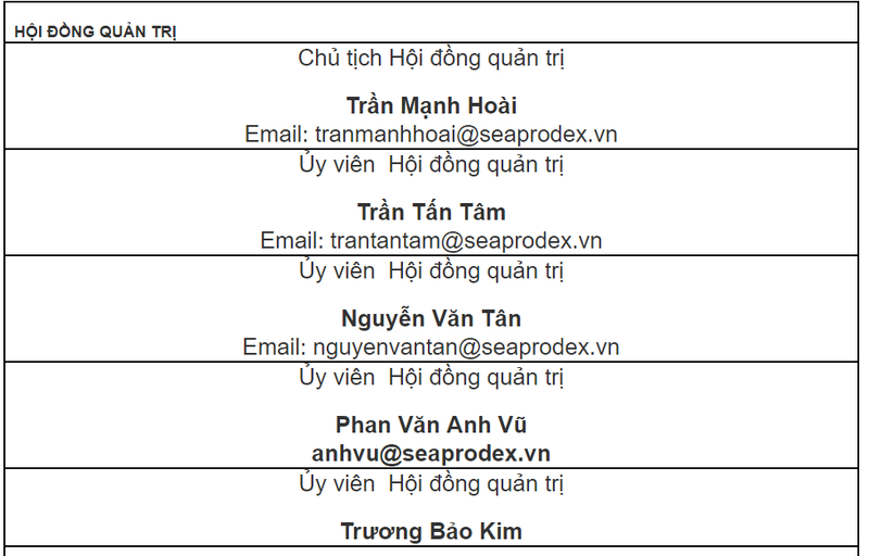 Công ty một thời của ông Vũ “nhôm” thoái toàn bộ vốn tại Seaprodex ảnh 2 Công ty một thời của ông Vũ “nhôm” thoái toàn bộ vốn tại Seaprodex ảnh 2