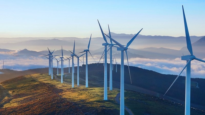 Dự án nhà máy điện gió Cầu Đất đã được điều chỉnh công suất lên 68,9 MW (Ảnh minh họa - Nguồn: Internet)