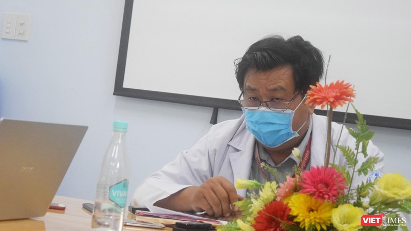 BS Đinh Tấn Phương – Trưởng khoa Cấp cứu (BV Nhi Đồng 1, TP.HCM) - Ảnh: Hoà Bình 
