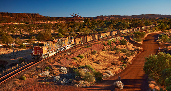 BHP Billitron Iron Ore: Đoàn tàu dài nhất thế giới ảnh 1
