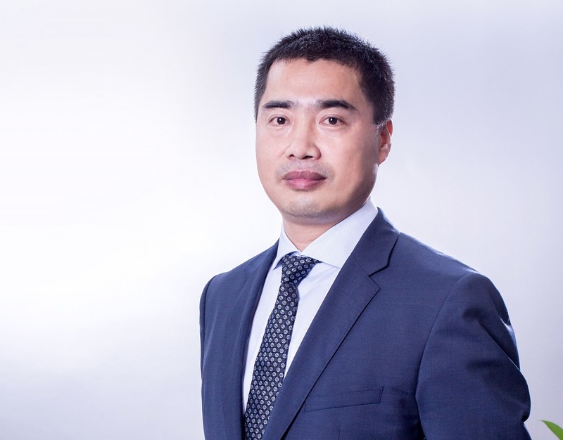 Tân Tổng Giám đốc Huawei tại Việt Nam Fan Jun. Ảnh: Kim Long