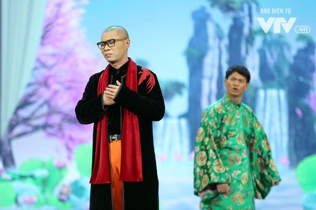 Táo Quân 2019 thay thế Nam Tào - Bắc Đẩu mới? ảnh 3 “Bắc Đẩu” cũ đã cạo trọc đầu và từ chức? Ảnh: VTV.