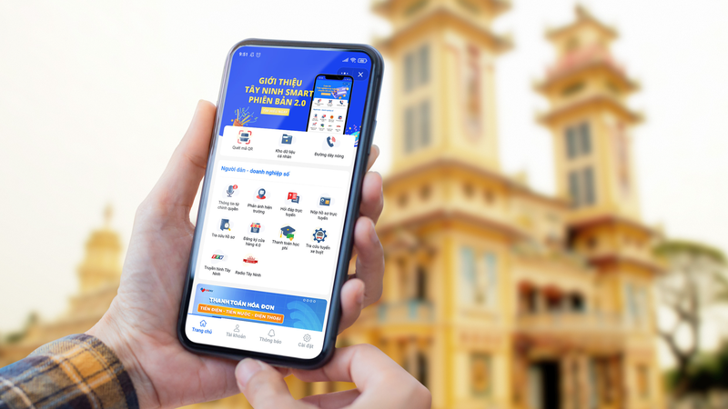 Mini app “Tây Ninh Smart” trên Zalo dễ sử dụng với người lớn tuổi, người không rành công nghệ. 