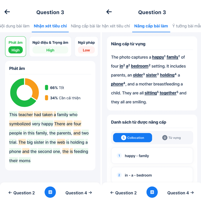 Giao diện phần chấm chữa Speaking Giao diện phần chấm chữa Speaking.png