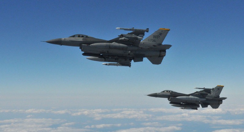 Chiến đấu cơ F-16 mà Mỹ mới phê chuẩn bán cho Đài Loan (Ảnh: Sputnik)