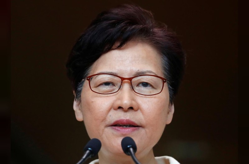 Đặc khu trưởng Hong Kong Carrie Lam (Ảnh: Reuters)