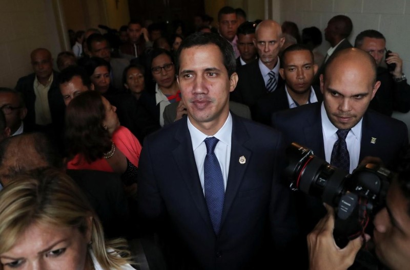 Thủ lĩnh phe đối lập Venezuela Juan Guaido (Ảnh: Reuters)
