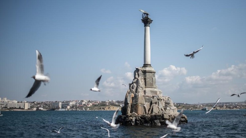Một tượng đài ở Sevastopol, Crimea (Ảnh: RT)
