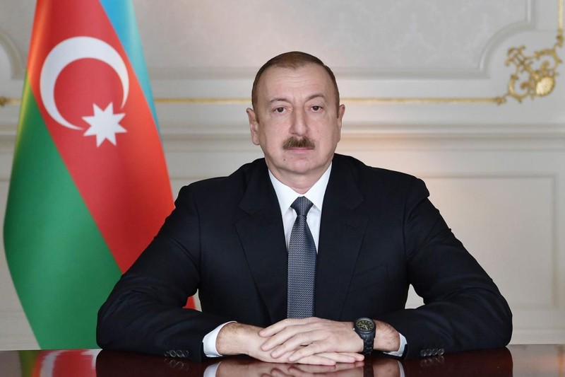 Tổng thống Azerbaijan Ilham Aliyev (Ảnh: AzerNews)